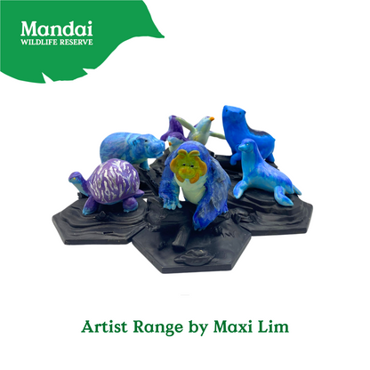 EXCLUSIVE LIMITED ARTISTS COLLABORATION FIGURINES MANDAI WILDLIFE RESERVE XM STUDIO No.8