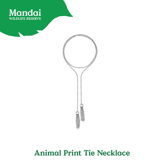 Exclusive Animal Jewelry Necklace & Earrings Wildlife Sanctuary by Pearly Lustre Singapore Fashion Council Mandai