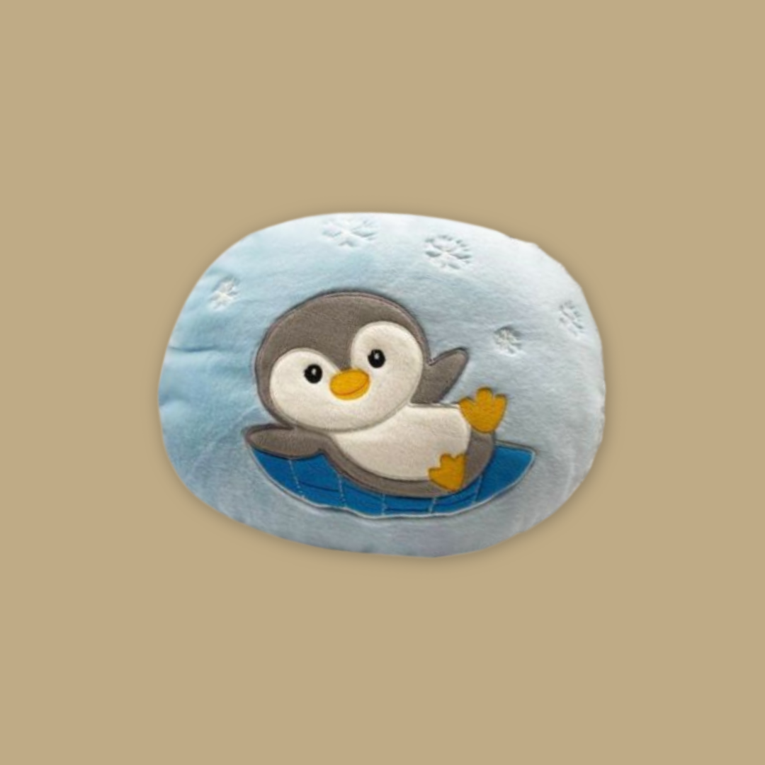 Penguin Reversible Plush Pillow
