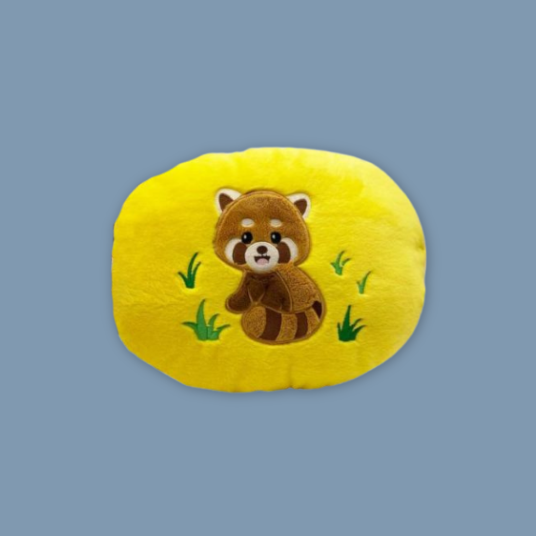Red Panda Reversible Plush Pillow