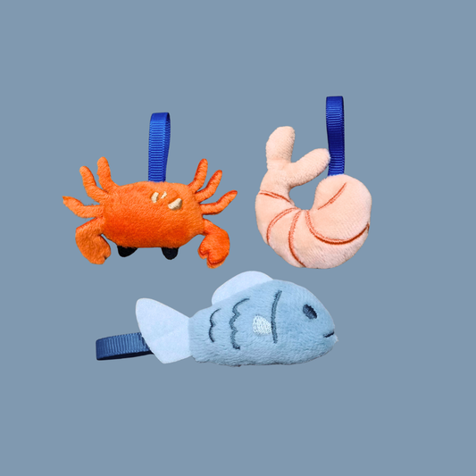 Exploria Ocean Delights Plush Charm Collection – Mandai × Mighty Jaxx