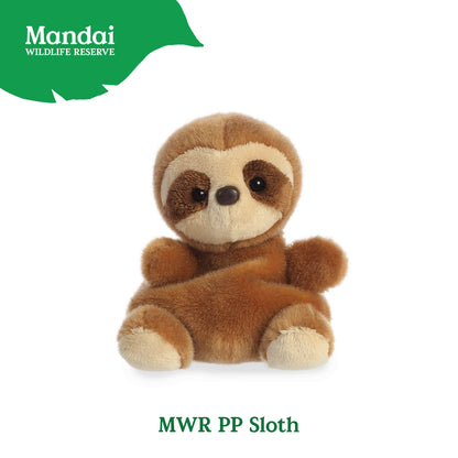 Adorable Sea Otter Sloth Hedgehog Aligator Red Panda Beanie Plush Toy Palm Pal MANDAI WILDLIFE RESERVE