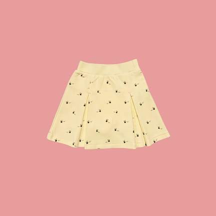 Bee All-Over-Print Girls Skort