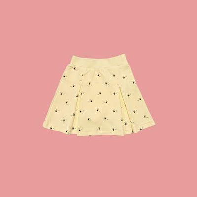Bee All-Over-Print Girls Skort