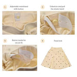Bee All-Over-Print Girls Skort