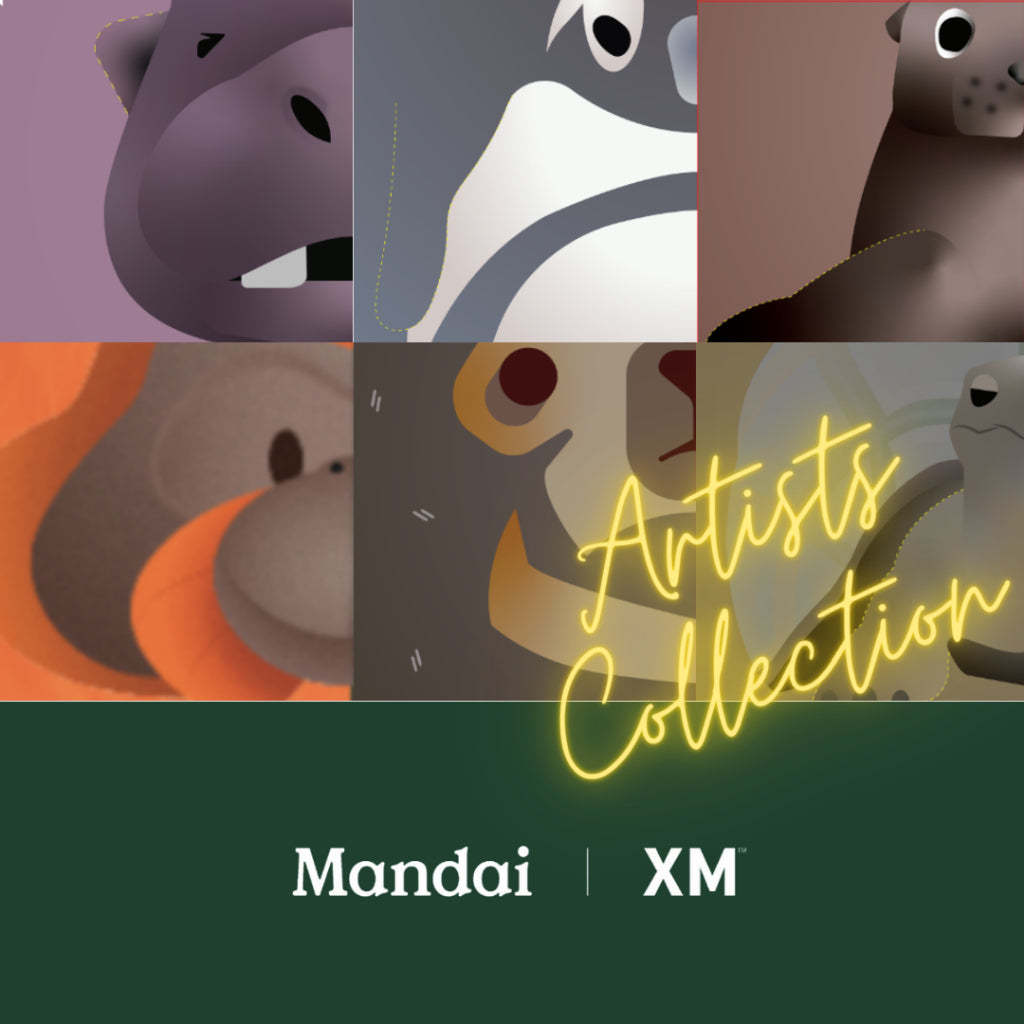 EXCLUSIVE LIMITED ARTISTS COLLABORATION FIGURINES MANDAI WILDLIFE RESERVE XM STUDIO No6