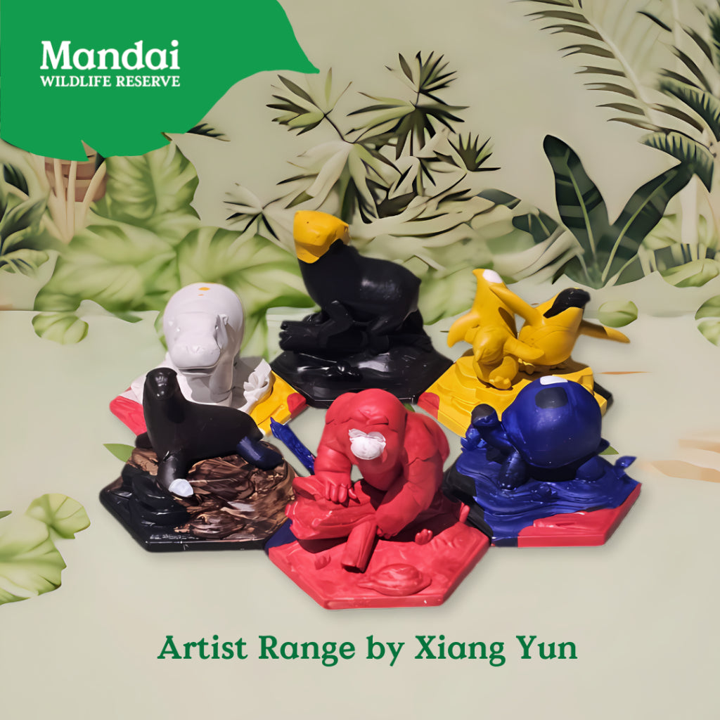 EXCLUSIVE LIMITED ARTISTS COLLABORATION FIGURINES MANDAI WILDLIFE RESERVE XM STUDIO No.4