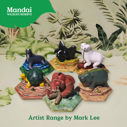 EXCLUSIVE LIMITED ARTISTS COLLABORATION FIGURINES MANDAI WILDLIFE RESERVE XM STUDIO No.4