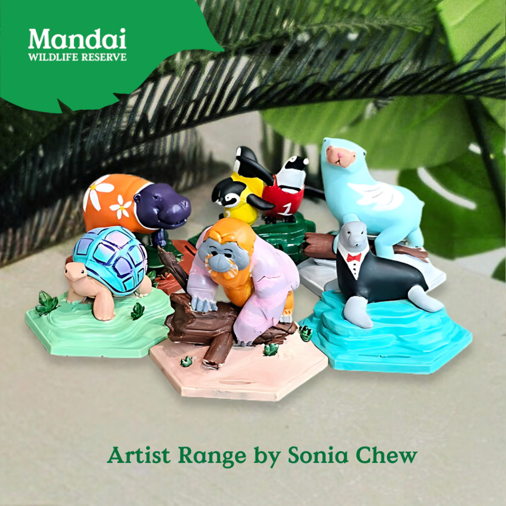 EXCLUSIVE LIMITED ARTISTS COLLABORATION FIGURINES MANDAI WILDLIFE RESERVE XM STUDIO No5