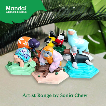 EXCLUSIVE LIMITED ARTISTS COLLABORATION FIGURINES MANDAI WILDLIFE RESERVE XM STUDIO No5