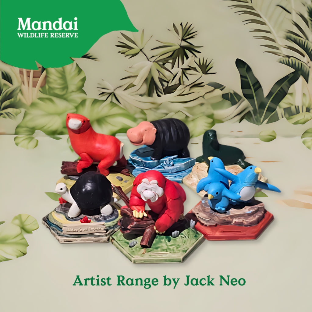 EXCLUSIVE LIMITED ARTISTS COLLABORATION FIGURINES MANDAI WILDLIFE RESERVE XM STUDIO No.4