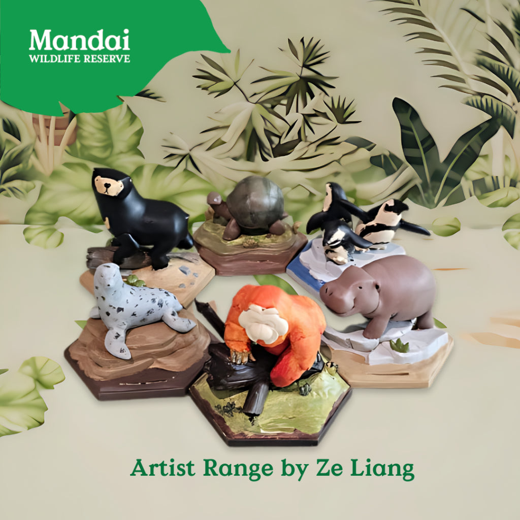 EXCLUSIVE LIMITED ARTISTS COLLABORATION FIGURINES MANDAI WILDLIFE RESERVE XM STUDIO No.2