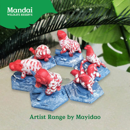 EXCLUSIVE LIMITED ARTISTS COLLABORATION FIGURINES MANDAI WILDLIFE RESERVE XM STUDIO No5